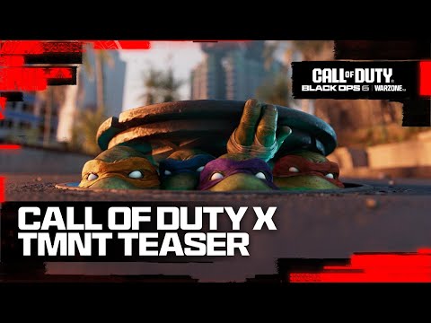 Call of Duty: Black Ops 6 Teams Up with the Teenage Mutant Ninja Turtles