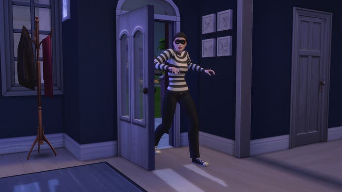 The Sims 4 Introduces the Iconic Burglar After 11 Years